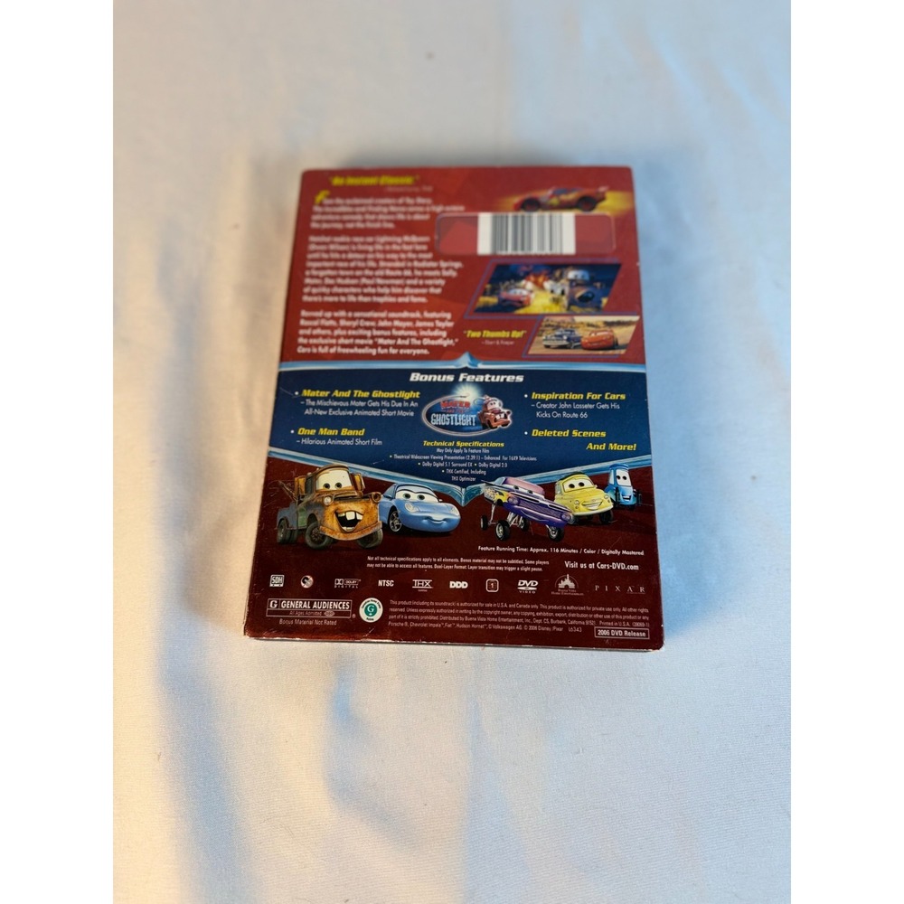 Cars (Single-Disc Widescreen Edition) - DVD - Picture 2 of 2
